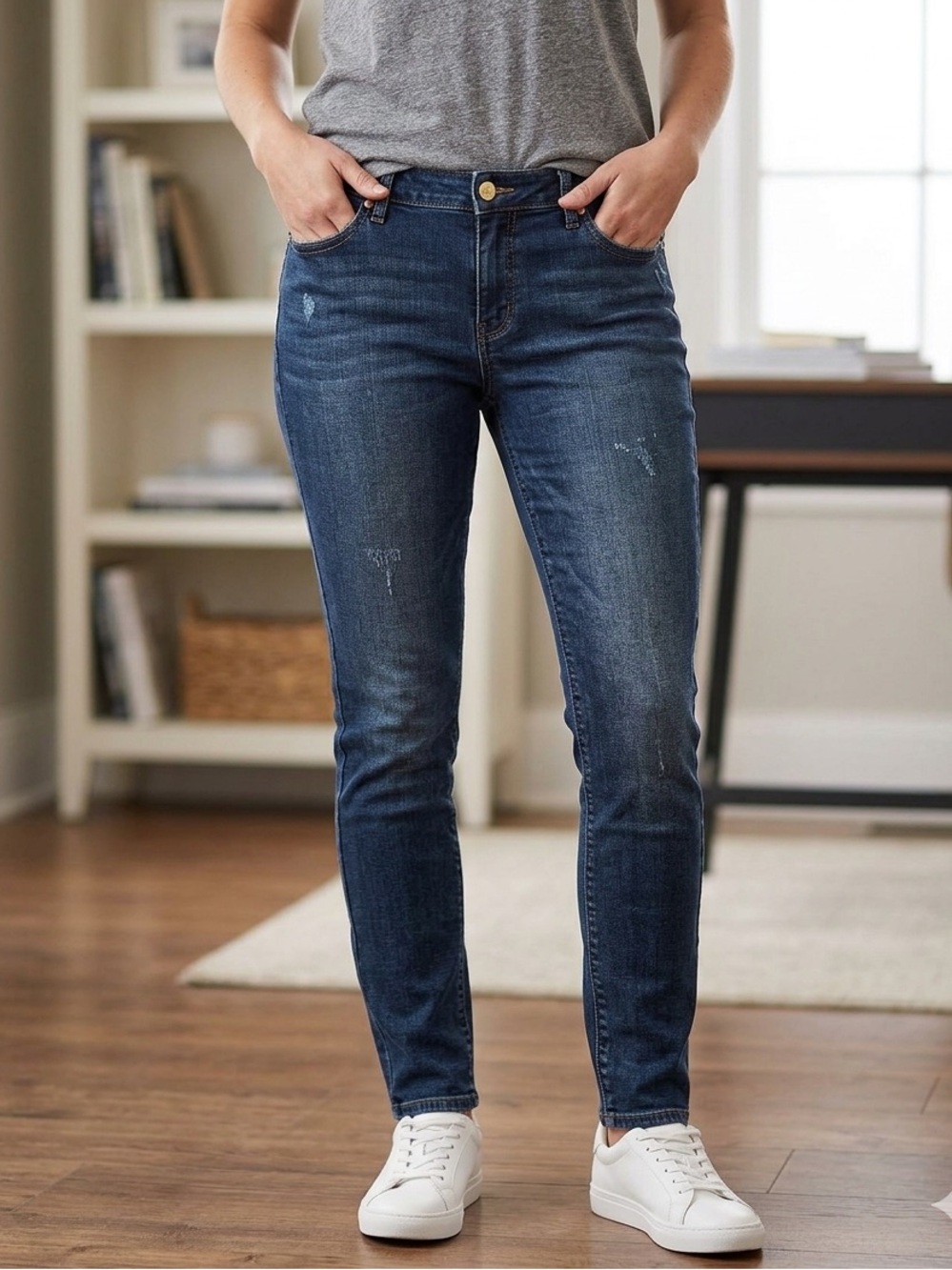 VGS Roll Up Skinny Jeans 14